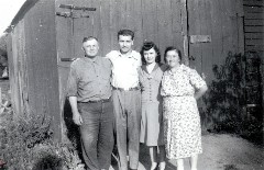 Daniel, Elmer, Bettee, Juliska Szechy Kish